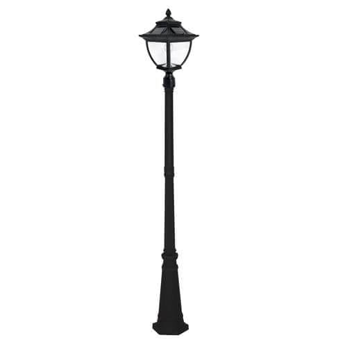 Pagoda Solar Lamp Post Light - Lumimuse
