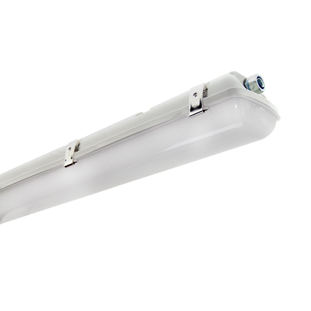 4 ft Vapor Tight LED Light Fixture - 38 W - 4940 lumens - 5000K - Lumimuse