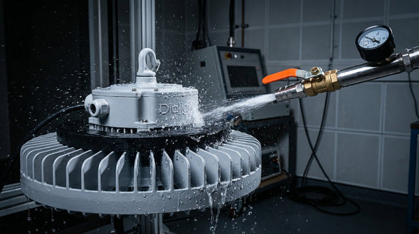 Understanding IP Ratings for Industrial Lighting: IP65 vs. IP67