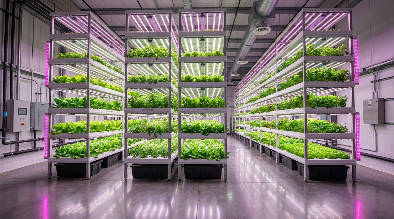 Vertical Farming Trends: Why High-End Grow Lights are Essential