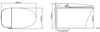 BRAVAT Smart Toilet - Model C21314W-3
