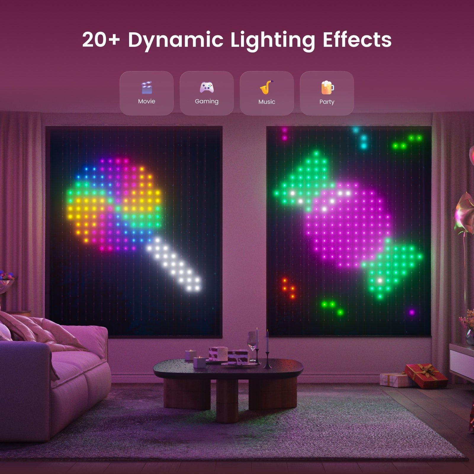 Lumimuse Curtain Lights