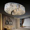 Elegant Moons and Stars Crystal  Chandelier - Ceiling Light | LumiMuse