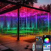 Smart LED Curtain Lights 3×3m — App, Music Sync, USB