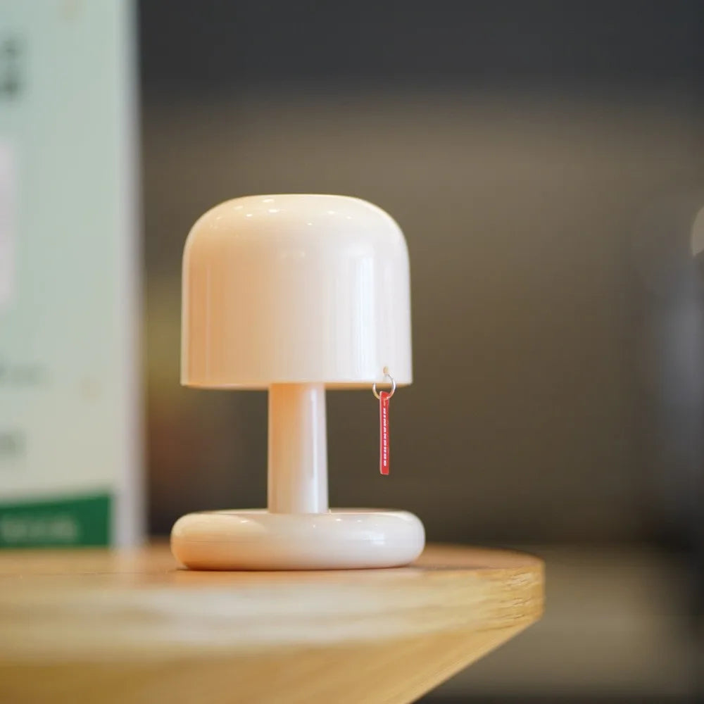 Sunset Mushroom Lamp — Rechargeable Mini Table Light