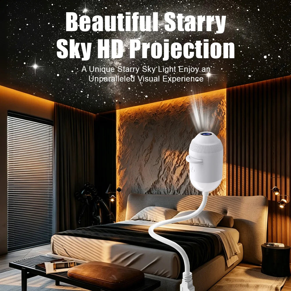 USB Starry Sky Projector — For Bedroom or Car Ceiling