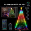 Smart Christmas Tree Lights, 400 LED — App & Remote