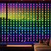 Smart LED Curtain Lights 3×3m — App, Music Sync, USB