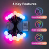 Smart Festoon Bulb String Lights — WiFi & Bluetooth, USB