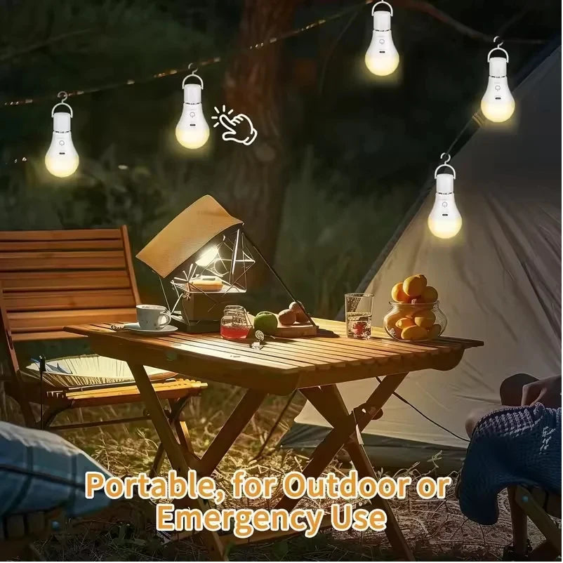 Rechargeable Colour Light Bulb with Remote — Cordless