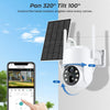 Solar WiFi Security Camera — Pan & Tilt, 4MP, No Wiring