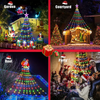 Star Waterfall Fairy Lights — USB or Solar