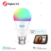 Smart RGB B22 Bayonet Bulbs, 2-Pack — Zigbee