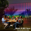 Smart LED Curtain Lights 3×3m — App, Music Sync, USB