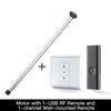 Rechargeable Tubular Roller Blind Motor RF433 Remote Control - A Pack of 3 Boxes