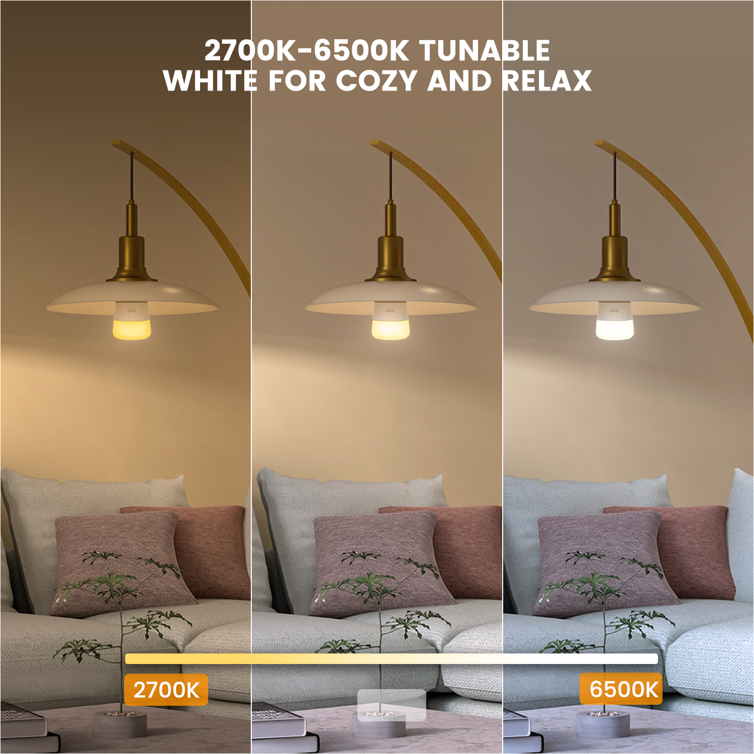 Lumimuse Smart Dimmable Bulb W3- 4pack