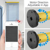 ZigBee Automatic 38mm Smart Tubular Roller Blinds Motor RF433 Remote Control