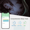 LumiMuse Health Bluetooth Heated Cervical Memory Foam Ergonomic Pillow with Graphene Heating