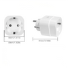 Energy Monitoring Smart Zigbee Plug Work as Repeater Range Extender EU/UK