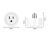 Energy Monitoring Smart Zigbee Plug Work as Repeater Range Extender EU/UK