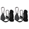 Ratchet Reflector Grow Light Hangers 150lbs 1 Pair | Lumimuse