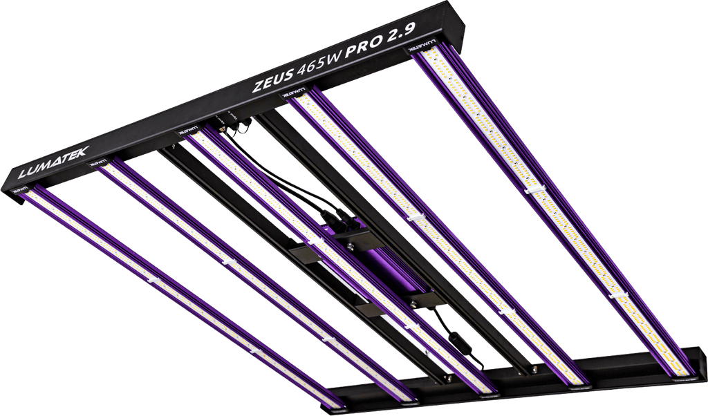 Lumimuse Zeus Pro 465w LED Grow Light - 2.9umol