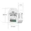 Mini DIY WiFi Relay Module, RF433 Smart Light Switch Module, 1/2 Gang Reset