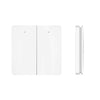 LumiMuse Smart ZigBee Wireless Switch, Self-powered 2/3 Gang Scene Switch Sticker
