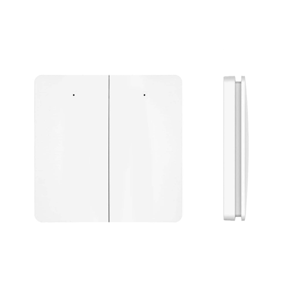 LumiMuse Smart ZigBee Wireless Switch, Self-powered 2/3 Gang Scene Switch Sticker