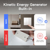 LumiMuse Smart ZigBee Wireless Switch, Self-powered 2/3 Gang Scene Switch Sticker