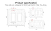 LumiMuse Star Ring 2nd Generation Smart Single Pole 3 Way WIFI Switch 1/2/3/4 Gang