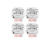 LumiMuse WiFi Smart 2 Gang Double Curtain Blind Switch Module for Roller Shutter Electric Motor
