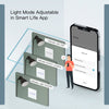 LumiMuse WiFi Smart Light Dimmer Touch Panel Switch 1/2/3 Gang EU Version - A Pack of 5 Boxes