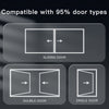 LumiMuse WiFi Smart Narrow Side Fingerprint Coded Door Lock Remote Control Waterproof Two Handle Optional