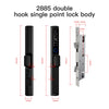 LumiMuse WiFi Smart Narrow Side Fingerprint Coded Door Lock Remote Control Waterproof Two Handle Optional