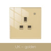 LumiMuse ZigBee Smart Wall Socket Glass Panel Power Monitor Hub Required