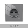 LumiMuse ZigBee Smart Wall Socket Glass Panel Power Monitor Hub Required