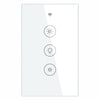 WiFi Dimmer Switch RF433 Smart Glass Touch Switches With Led For Light