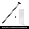 Rechargeable Tubular Roller Blind Motor RF433 Remote Control - A Pack of 3 Boxes