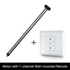 Rechargeable Tubular Roller Blind Motor RF433 Remote Control - A Pack of 3 Boxes