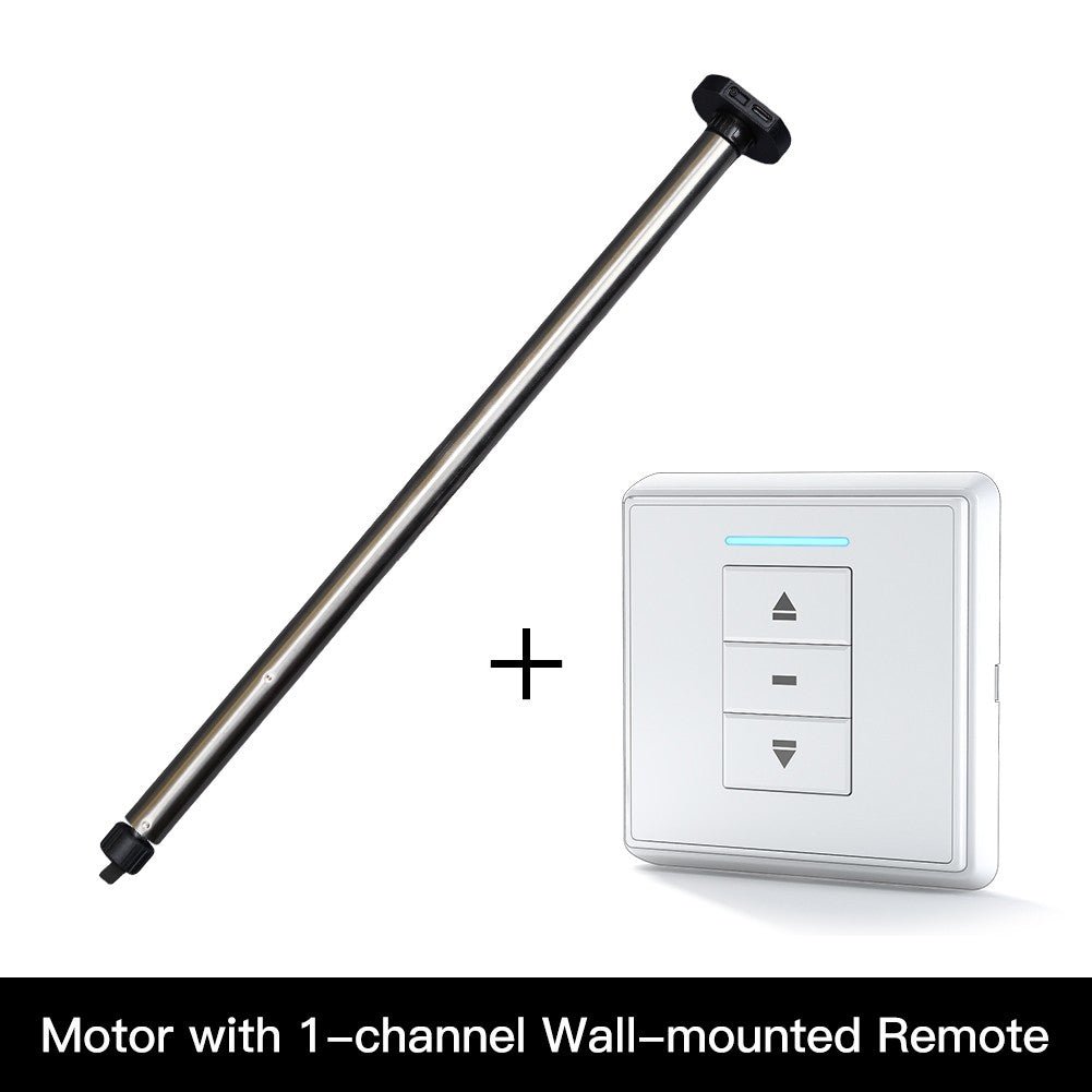 Rechargeable Tubular Roller Blind Motor RF433 Remote Control - A Pack of 3 Boxes