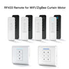 RF433 Remote Emitter For Controlling WiFi /ZigBee Curtain Motor | LumiMuse