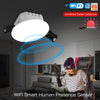 Zigbee/ Wifi Smart Human Presence Detector PIR mm Wave Radar Detection Sensor Ceiling Mount