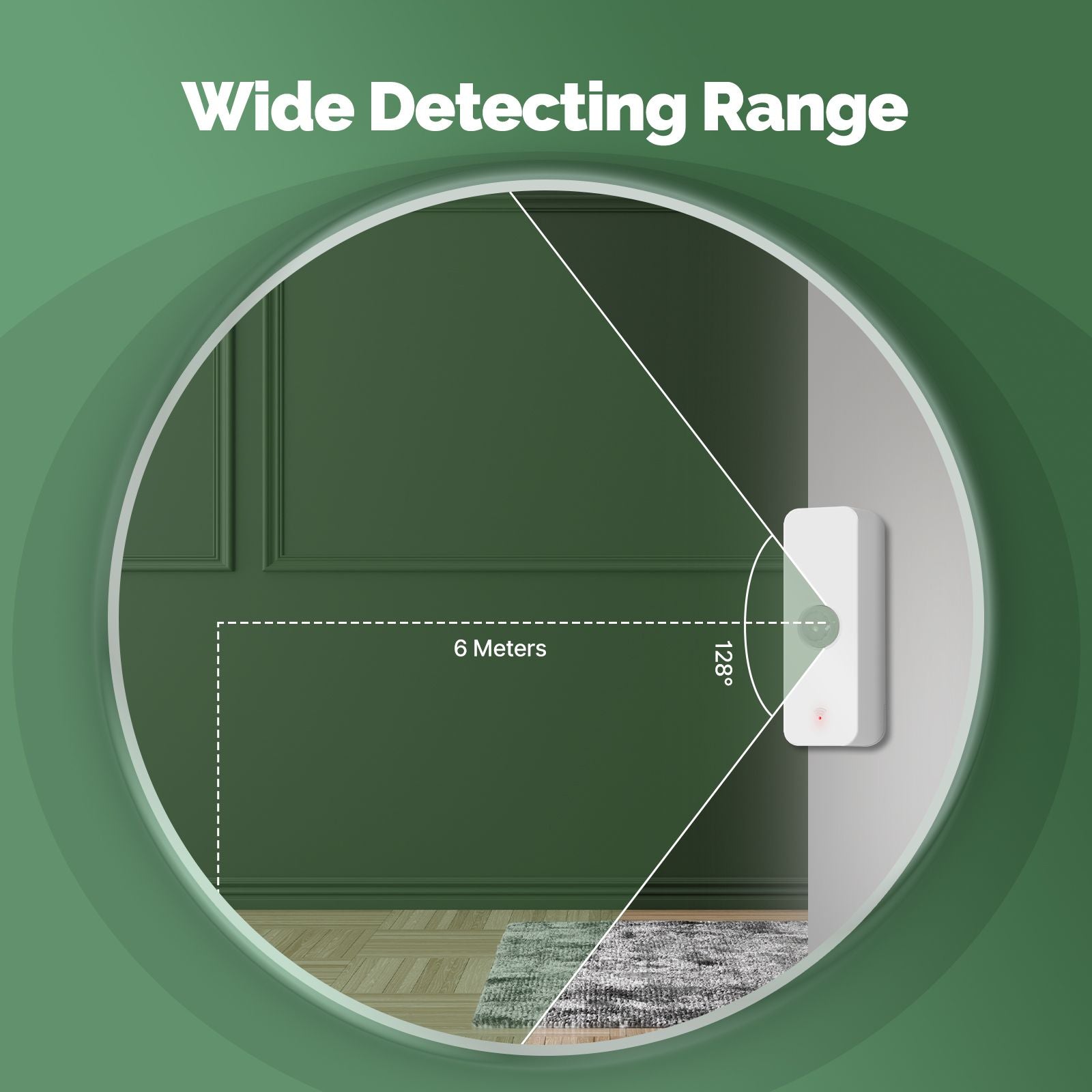Smart PIR Sensor Human Body Motion Detector Home Security and Scene Linkage Automation