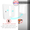 Smart RF433 Transmitter Push Button Switch Multi-Control Self-powered EU
