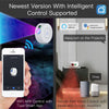 LumiMuse WiFi Smart Round Star Projector with Galaxy Nebula Cloud/Moving Ocean Wave Star Sky