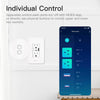 Smart WiFi USB Wall Outlet with Type-C & Type-A Ports, in-Wall Plug Socket Receptacle 15A