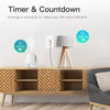 Smart WiFi USB Wall Outlet with Type-C & Type-A Ports, in-Wall Plug Socket Receptacle 15A