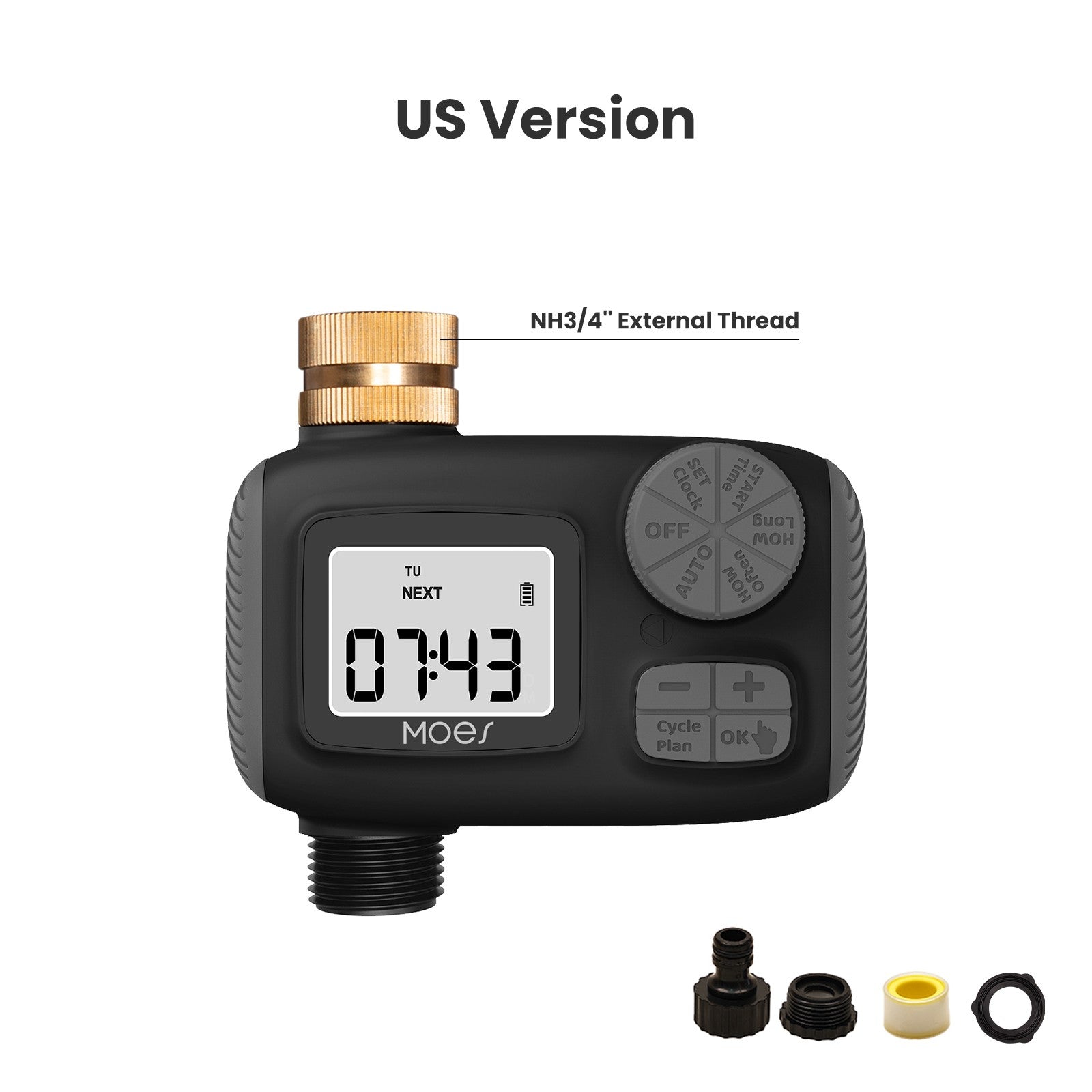 Sprinkler Timer For Garden Hose Drip Irrigation Auto Watering 1-Outlet