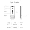 Tuya  ZigBee Wireless Scene Switch 4 Gang Remote Point to Point Control